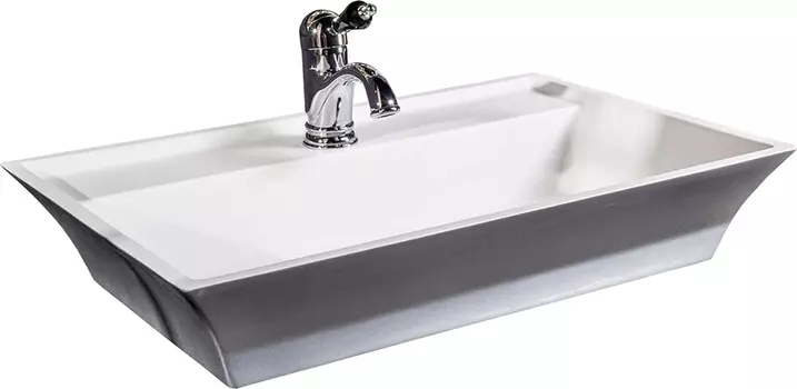 Мебельная раковина Armadi Art NeoArt серебро /804