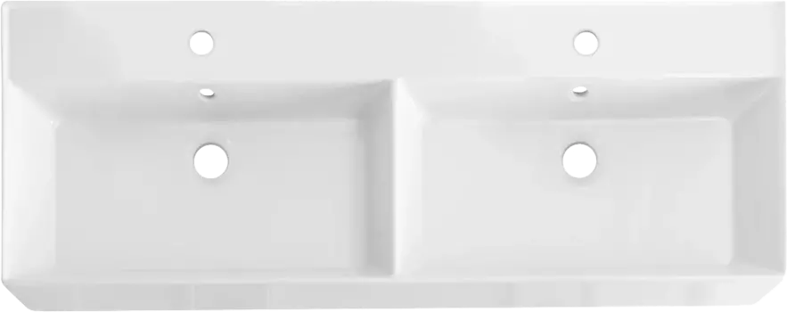 Мебельная раковина Cezares Molveno 46 120 см, двойная CZR-MIL-120-2-LVB