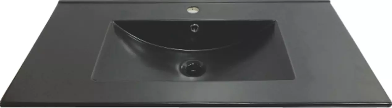 Мебельная раковина Comforty 90E черная матовая 00004147911