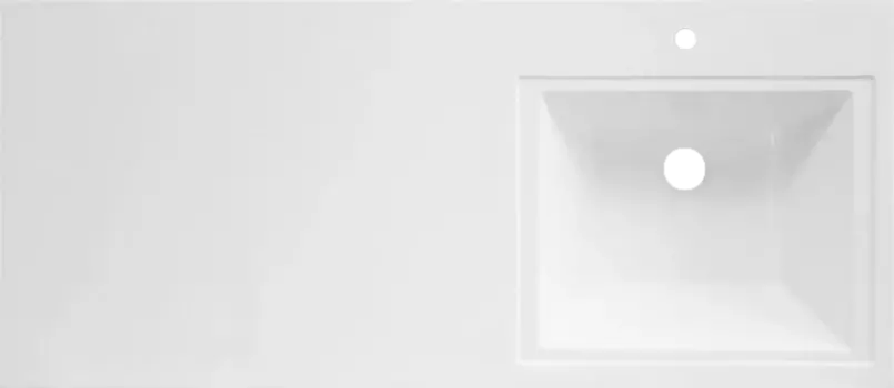 Мебельная раковина ESTETUS Даллас 110 R белая СС-00002393