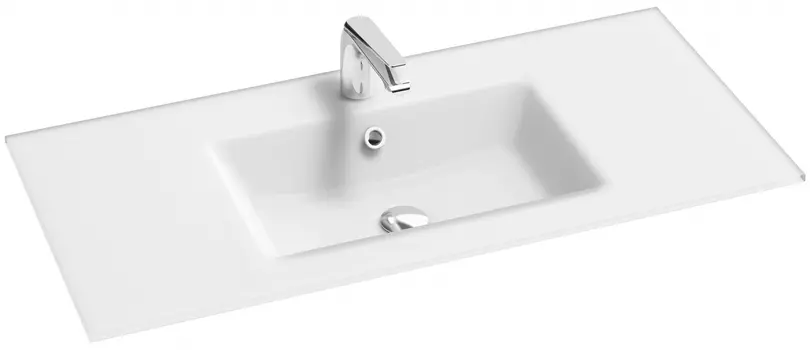 Мебельная раковина Jacob Delafon Sherwood EB1830RU-DE1 100 см, матовый белый