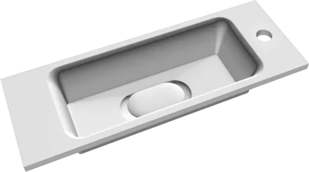 Мебельная раковина Jorno Modul 60 Mol.08.60/W/JR