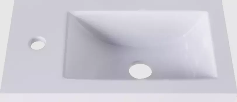 Мебельная раковина Raval Vizo 40 Kub.08.40/W