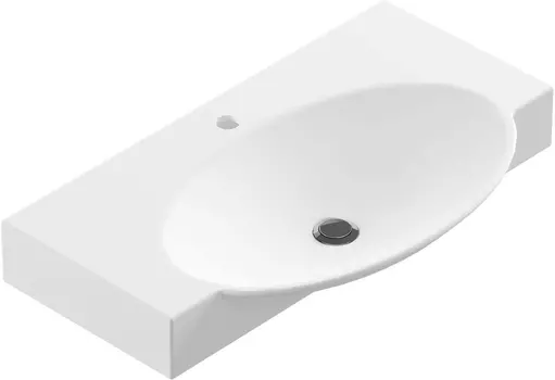 Мебельная раковина Sanita luxe Infinity 75 INF76SLWB01