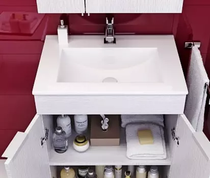 Мебельная раковина Sanita Quadro 60