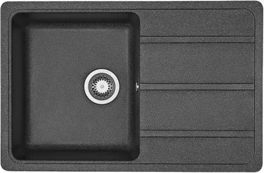 Мойка кухонная Акватон Аманда графит 1A712832AD210