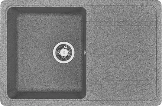 Мойка кухонная Акватон Аманда серый 1A712832AD230