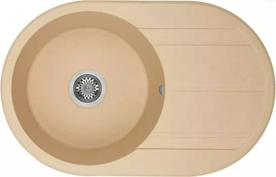 Мойка кухонная Акватон Амира песочный 1A712932AI220