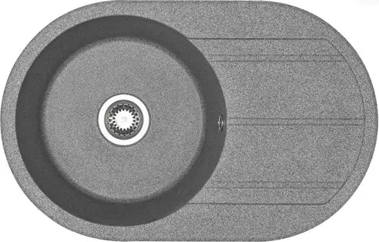 Мойка кухонная Акватон Амира серый 1A712932AI230