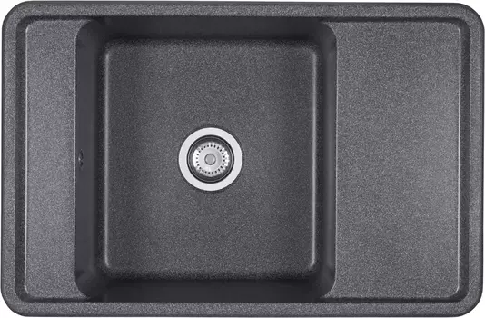 Мойка кухонная Акватон Беллис 78 графит 1A725032BS210