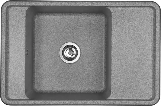 Мойка кухонная Акватон Беллис 78 серая 1A725032BS230