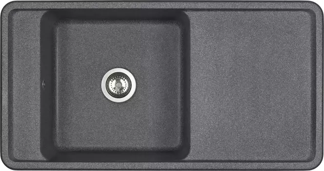 Мойка кухонная Акватон Беллис 97 графит 1A725132BS210