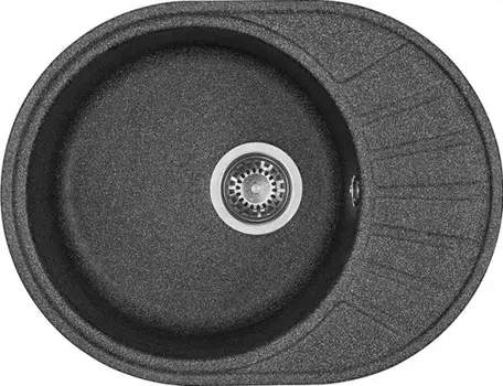 Мойка кухонная Акватон Чезана графит 1A711232CS210