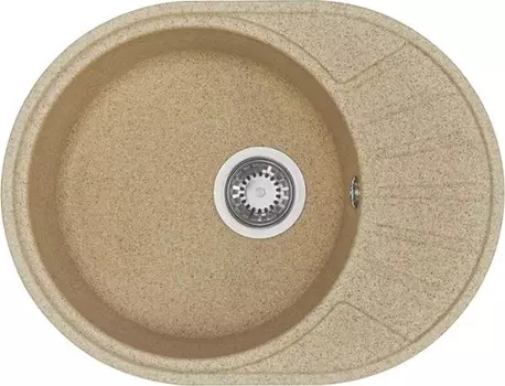 Мойка кухонная Акватон Чезана песочный 1A711232CS220