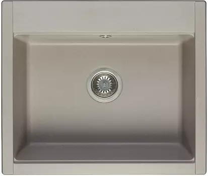 Мойка кухонная Акватон Делия 60 серый шелк 1A715232LD250
