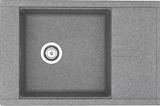Мойка кухонная Акватон Делия 78 серая 1A715132DE230