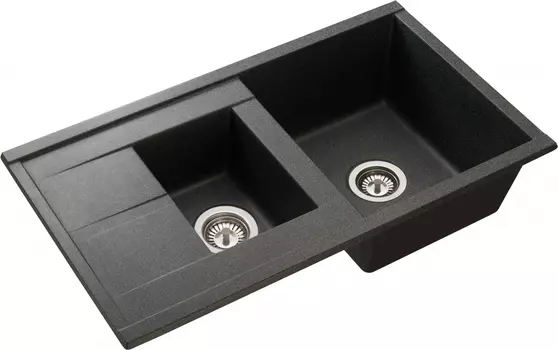 Мойка кухонная Акватон Делия 87 графит 1A716232DE210