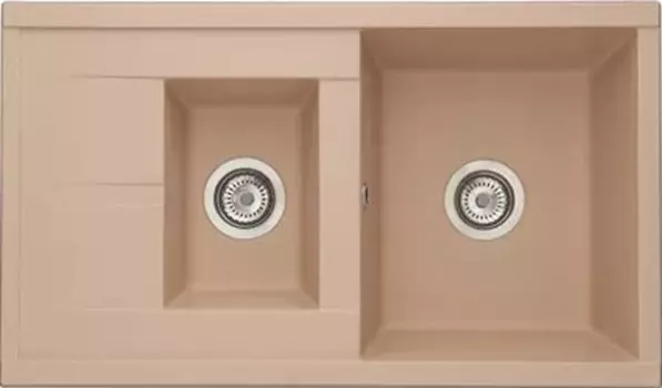 Мойка кухонная Акватон Делия 87 латте 1A716232DE260