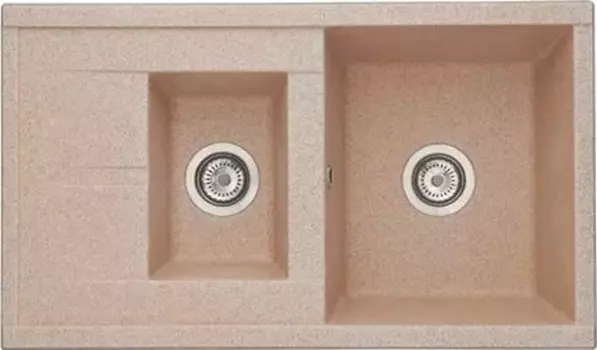 Мойка кухонная Акватон Делия 87 песочная 1A716232DE220