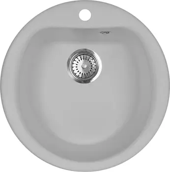 Мойка кухонная AquaGranitEx M-07 серая M-07 (310)