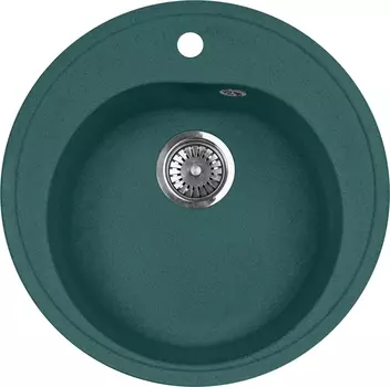 Мойка кухонная AquaGranitEx M-08 зеленая M-08 (305)