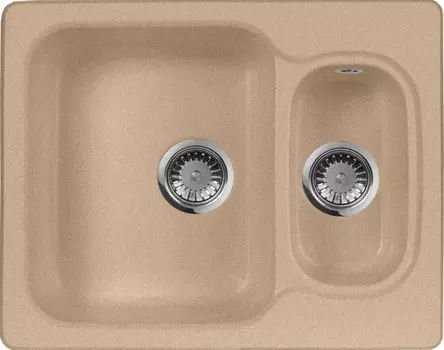 Мойка кухонная AquaGranitEx M-09 песочная M-09 (302)