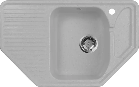Мойка кухонная AquaGranitEx M-10 серая M-10 (310)