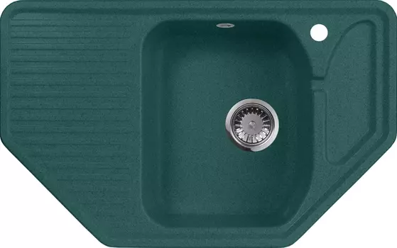 Мойка кухонная AquaGranitEx M-10 зеленая M-10 (305)