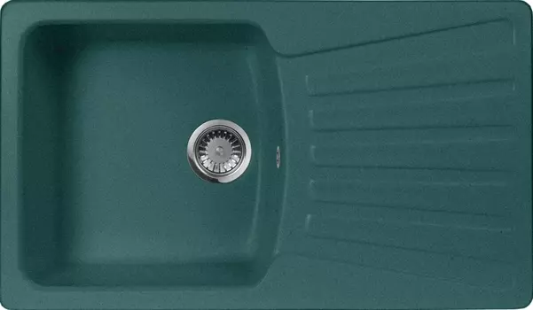 Мойка кухонная AquaGranitEx M-12 зеленая M-12 (305)