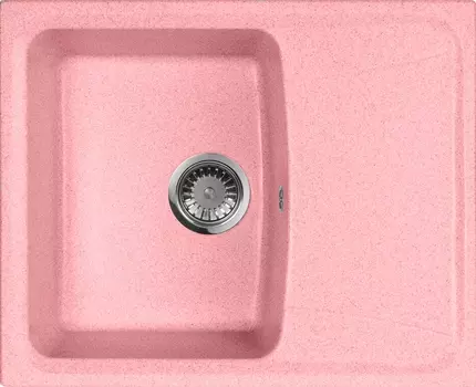 Мойка кухонная AquaGranitEx M-17к розовая M-17К (315)