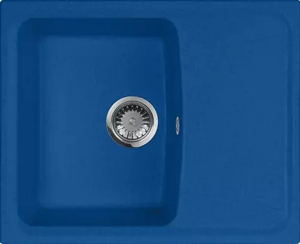 Мойка кухонная AquaGranitEx M-17к синяя M-17К (323)
