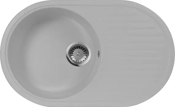 Мойка кухонная AquaGranitEx M-18 серая M-18 (310)