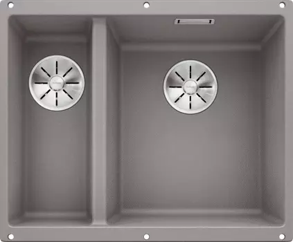 Мойка кухонная Blanco Subline 340/160-U алюметаллик, правая 523560