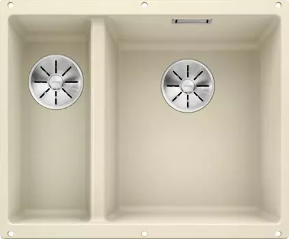Мойка кухонная Blanco Subline 340/160-U жасмин, правая 523563