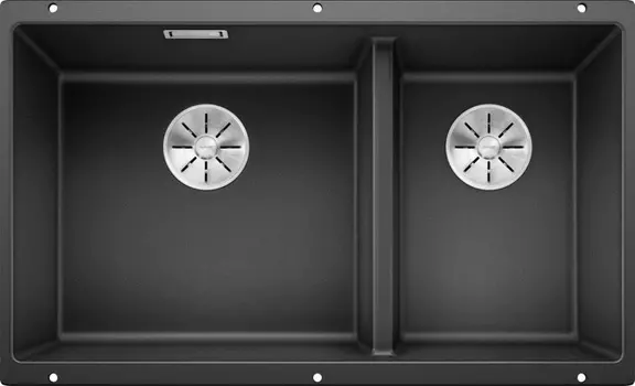 Мойка кухонная Blanco Subline 430/270-U антрацит 523151