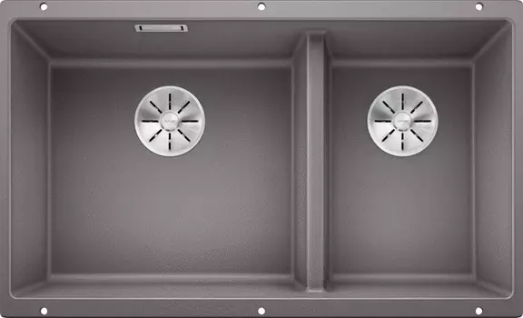Мойка кухонная Blanco Subline 430/270-U алюметаллик 523153
