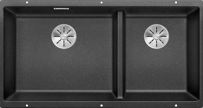 Мойка кухонная Blanco Subline 480/320-U антрацит 523584