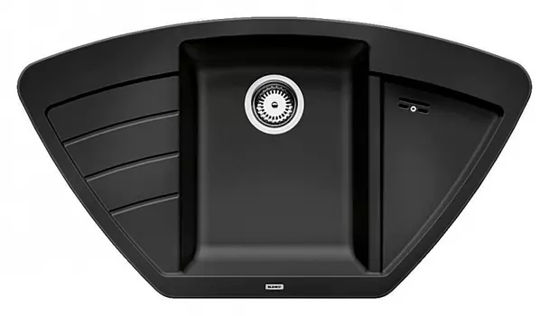 Мойка кухонная Blanco Zia 9 E антрацит 514764