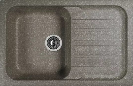 Мойка кухонная Dr. Gans Adel 780 черная 25.090.С0780.407