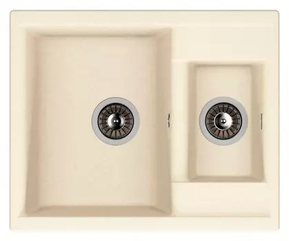 Мойка кухонная Dr. Gans Astra 620K белый 25.065.D0620.401