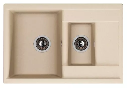 Мойка кухонная Dr. Gans Astra 760K латте 25.035.D0760.403