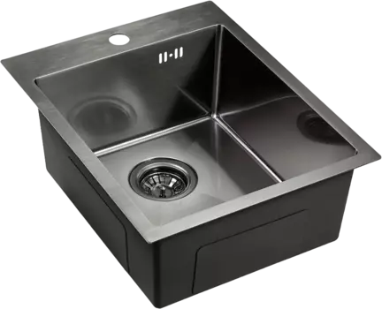 Мойка кухонная Emar PVD A EMB-128A PVD Nano Dark