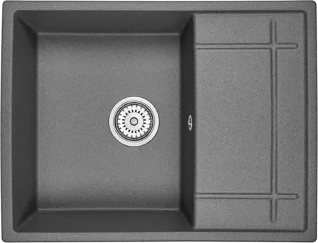Мойка кухонная Emar Quartz EMQ-1650.Q Антрацит
