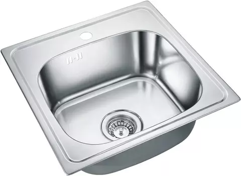 Мойка кухонная Emar Steel 130A