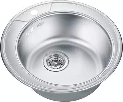 Мойка кухонная Emar Steel 490 /490