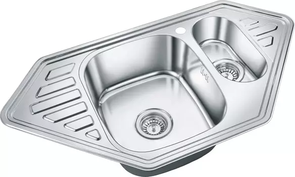 Мойка кухонная Emar Steel 9550C