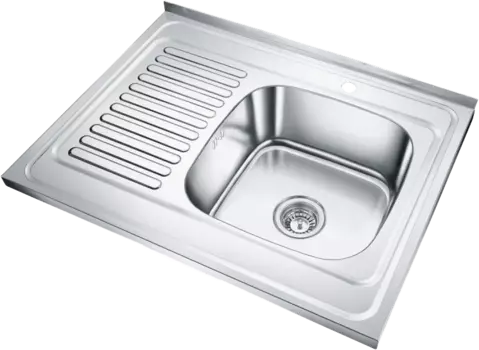 Мойка кухонная Emar Steel T6080RQ R