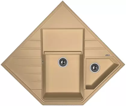 Мойка кухонная Florentina Бомбей капучино 20.375.J0900.306
