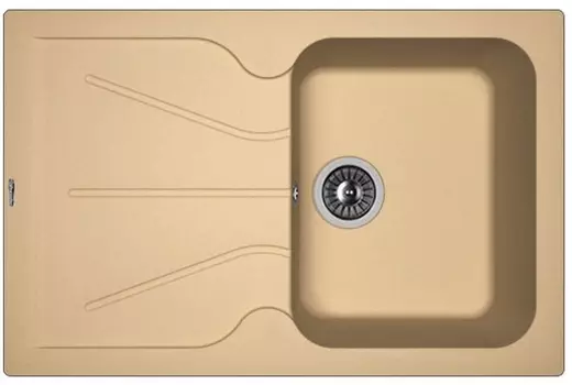 Мойка кухонная Florentina Гаттинара 780 капучино 20.255.B0780.306