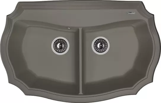 Мойка кухонная Florentina Эмилия 870 антрацит 20.365.F0870.302